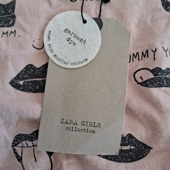 NWT ZARA Girls Sleepover Tunic Top 14 - Picture 13 of 14